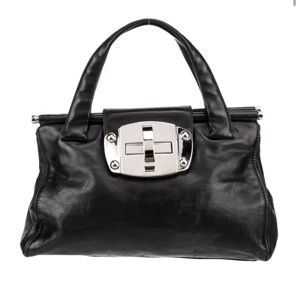 BLACK MIUMIU BAG - Picture 2 of 11